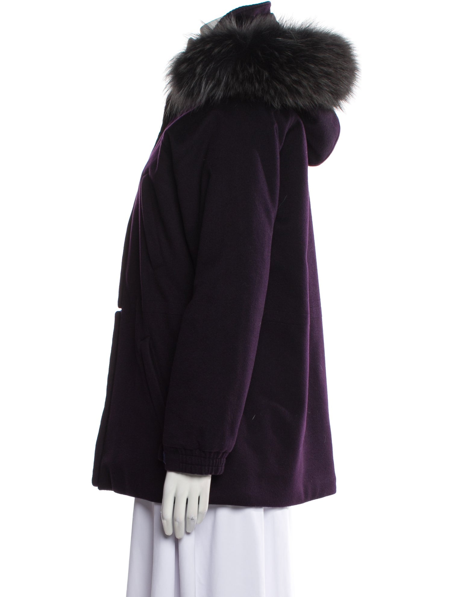 Loro Piana Cashmere Faux Fur Coat