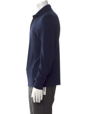 Loro Piana Cashmere Collar Polo Sweater