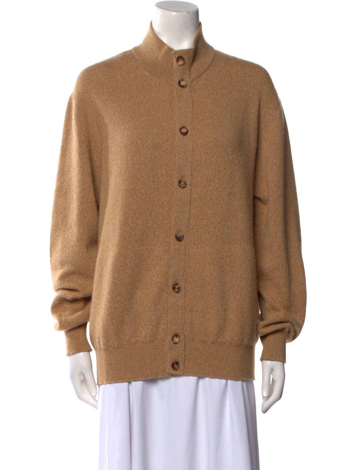 Loro Piana Cashmere Mock Neck Sweater