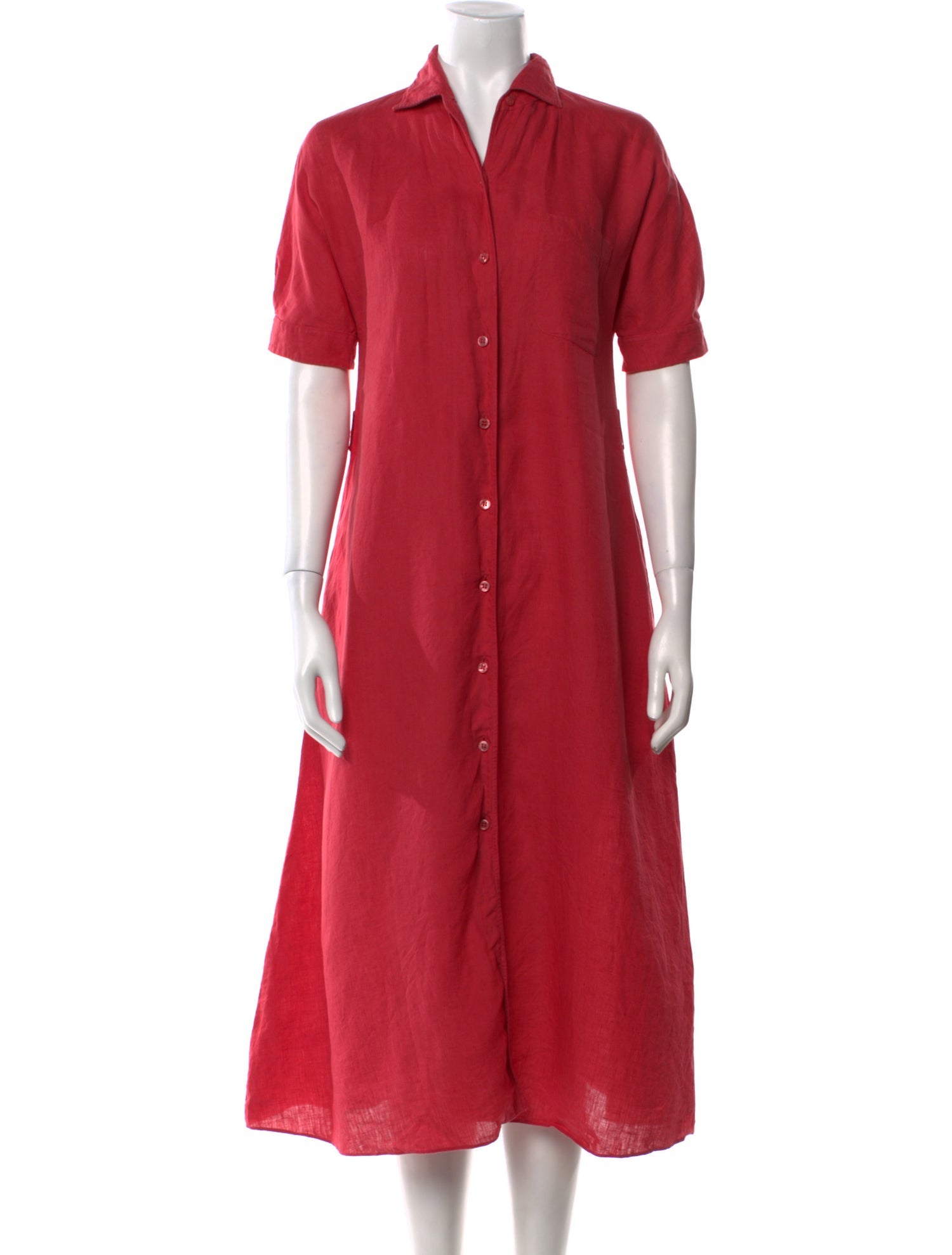 Loro Piana Linen Midi Length Dress
