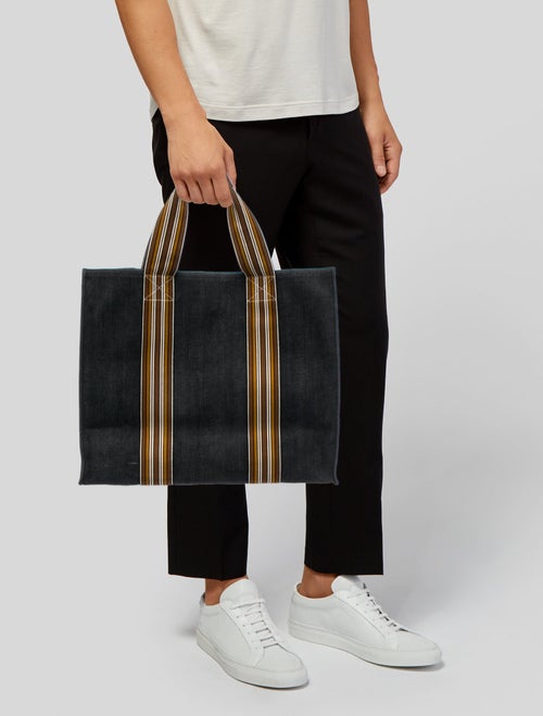 Loro Piana Denim Tote