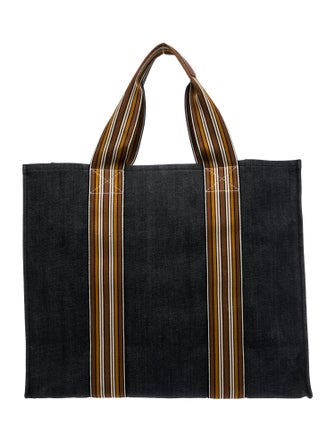 Loro Piana Denim Tote