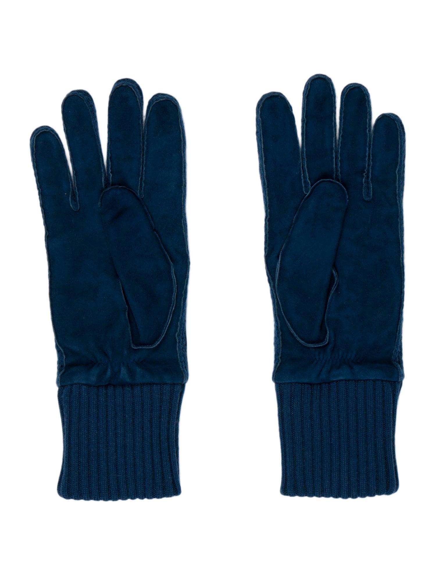 Loro Piana Baby Cashmere Leather Trim Gloves