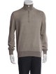Loro Piana Silk Turtleneck Polo Sweater