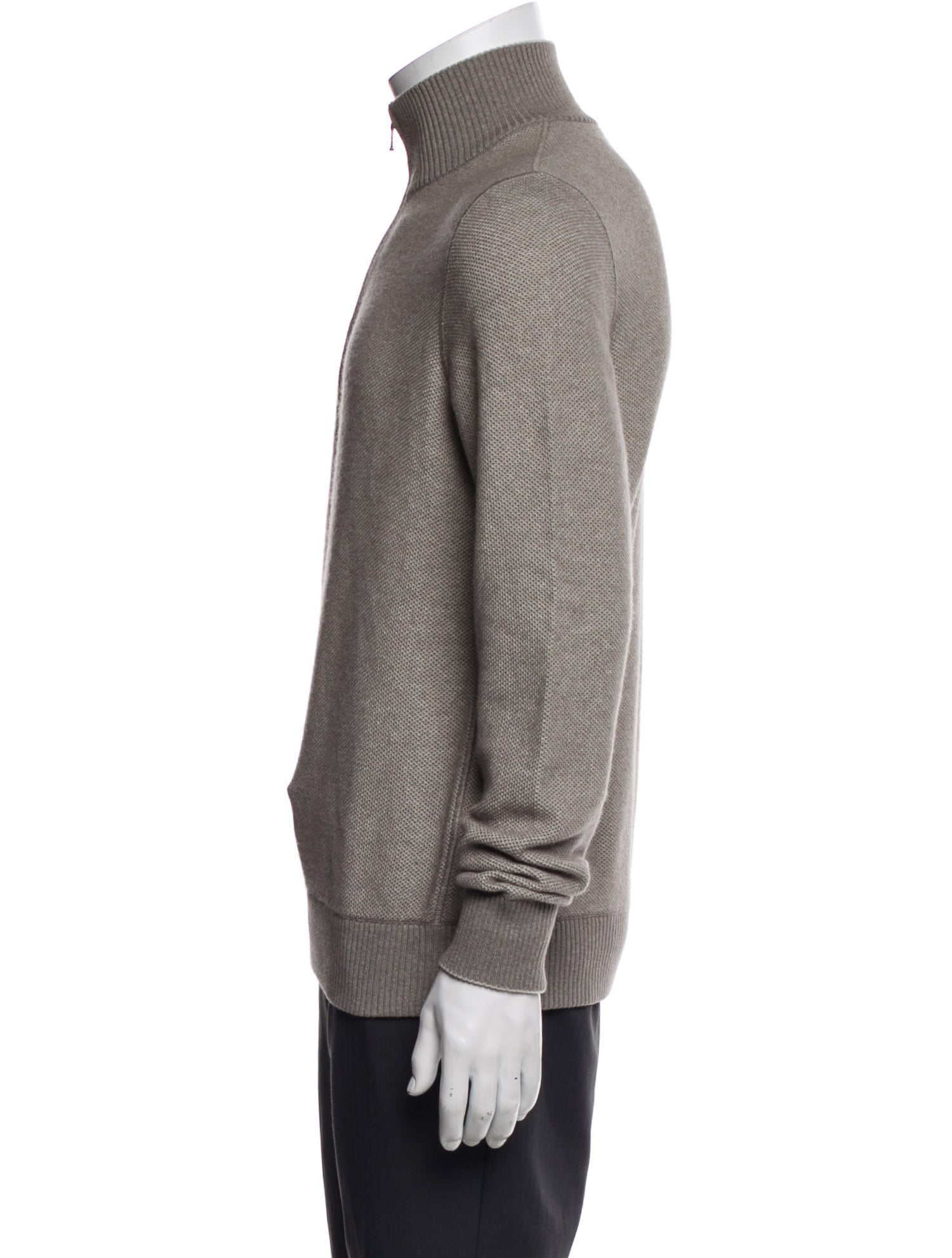 Loro Piana Silk Turtleneck Polo Sweater