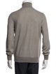 Loro Piana Silk Turtleneck Polo Sweater