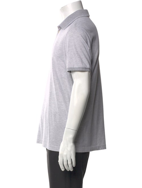 Loro Piana Crew Neck Short Sleeve Polo Shirt