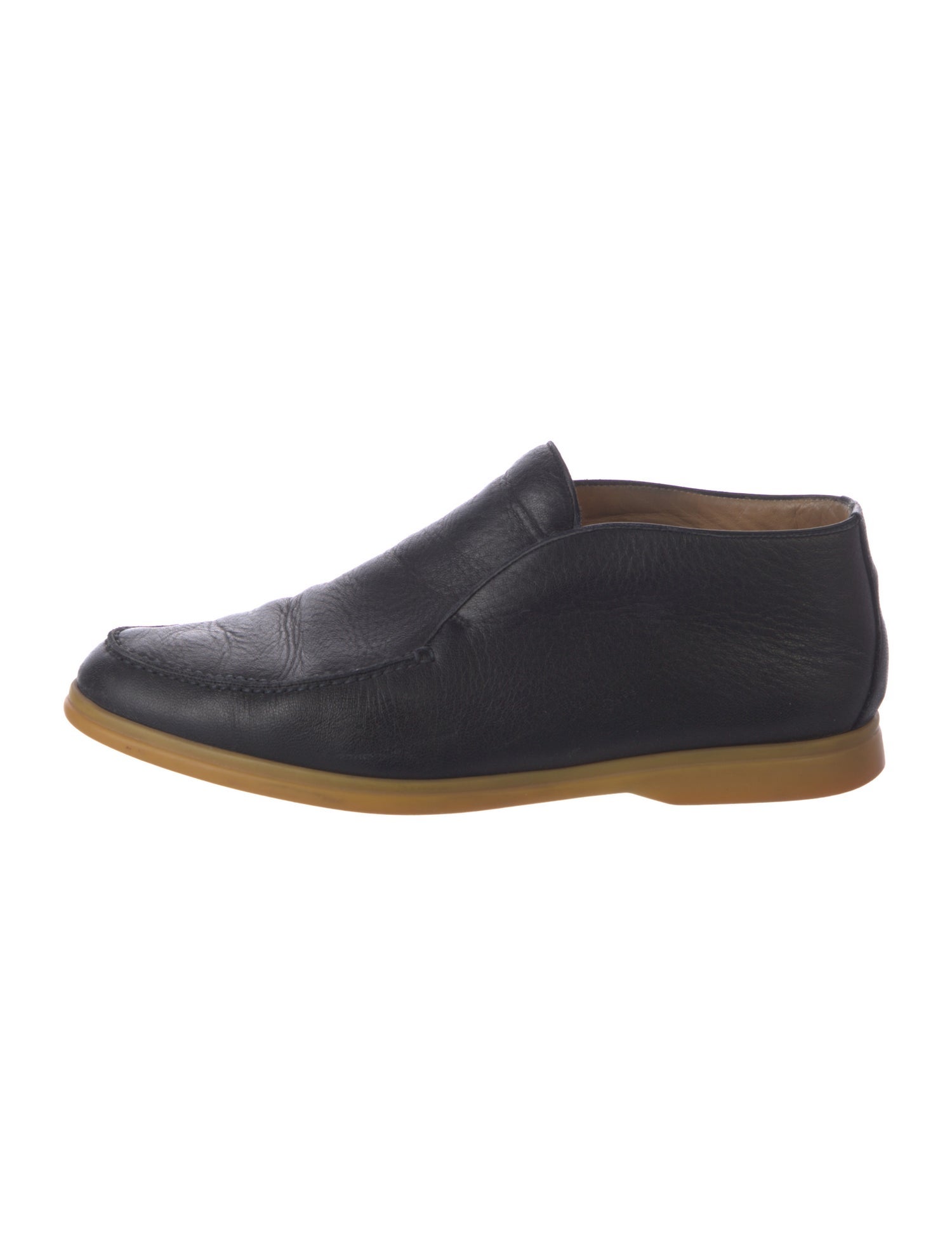 Loro Piana Leather Dress Loafers