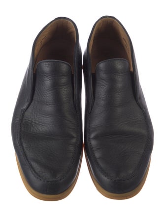 Loro Piana Leather Dress Loafers