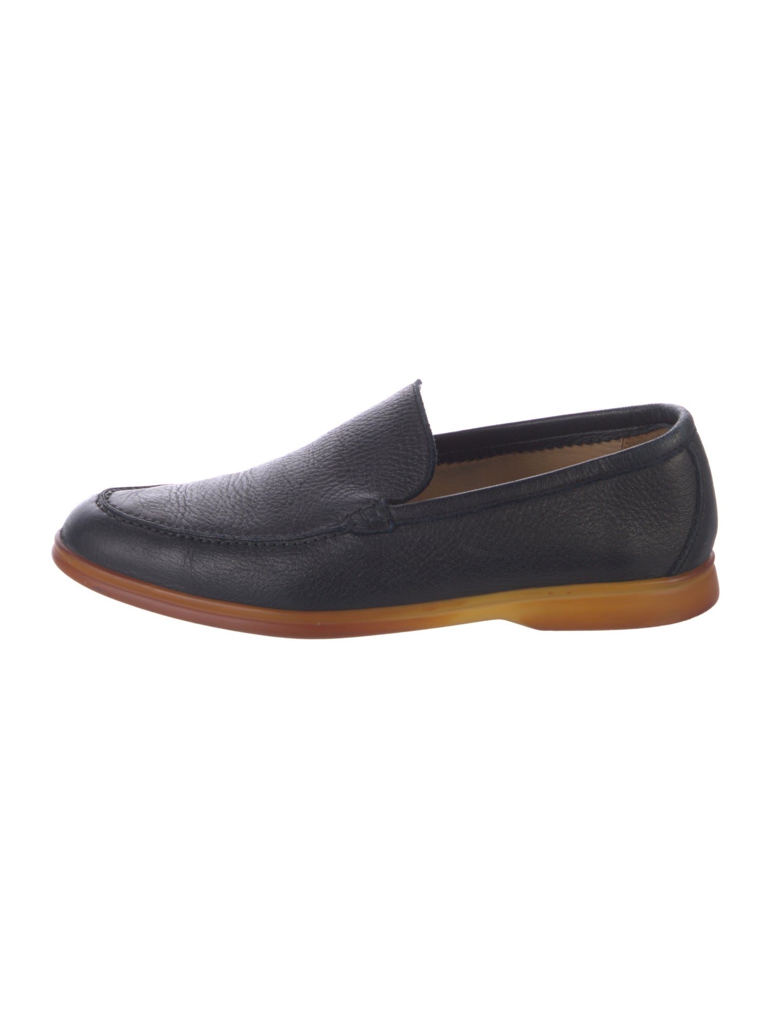 Loro Piana Leather Dress Loafers