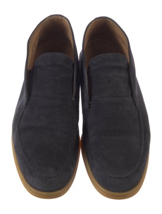 Loro Piana Suede Dress Loafers