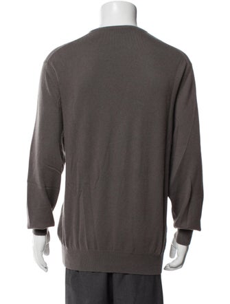 Loro Piana V-Neck Long Sleeve Pullover