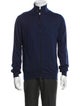 Loro Piana Cashmere Mock Neck Cardigan