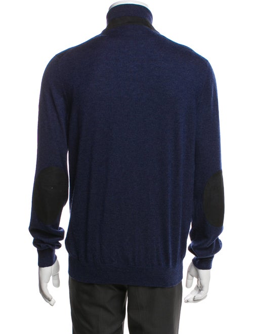 Loro Piana Cashmere Mock Neck Cardigan