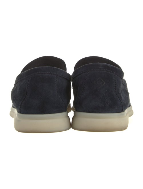 Loro Piana Summer Charms Walk Suede Loafers
