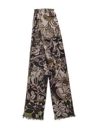 Loro Piana Cashmere Printed Scarf
