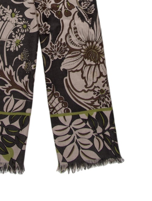 Loro Piana Cashmere Printed Scarf