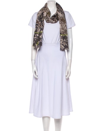 Loro Piana Cashmere Printed Scarf