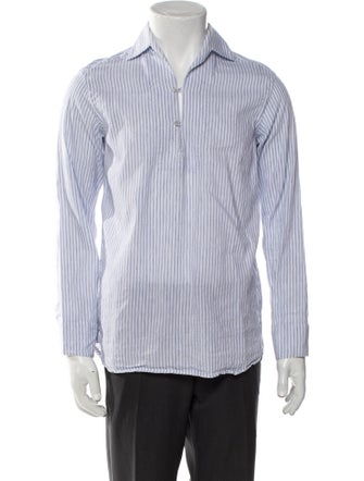 Loro Piana Linen Striped Shirt