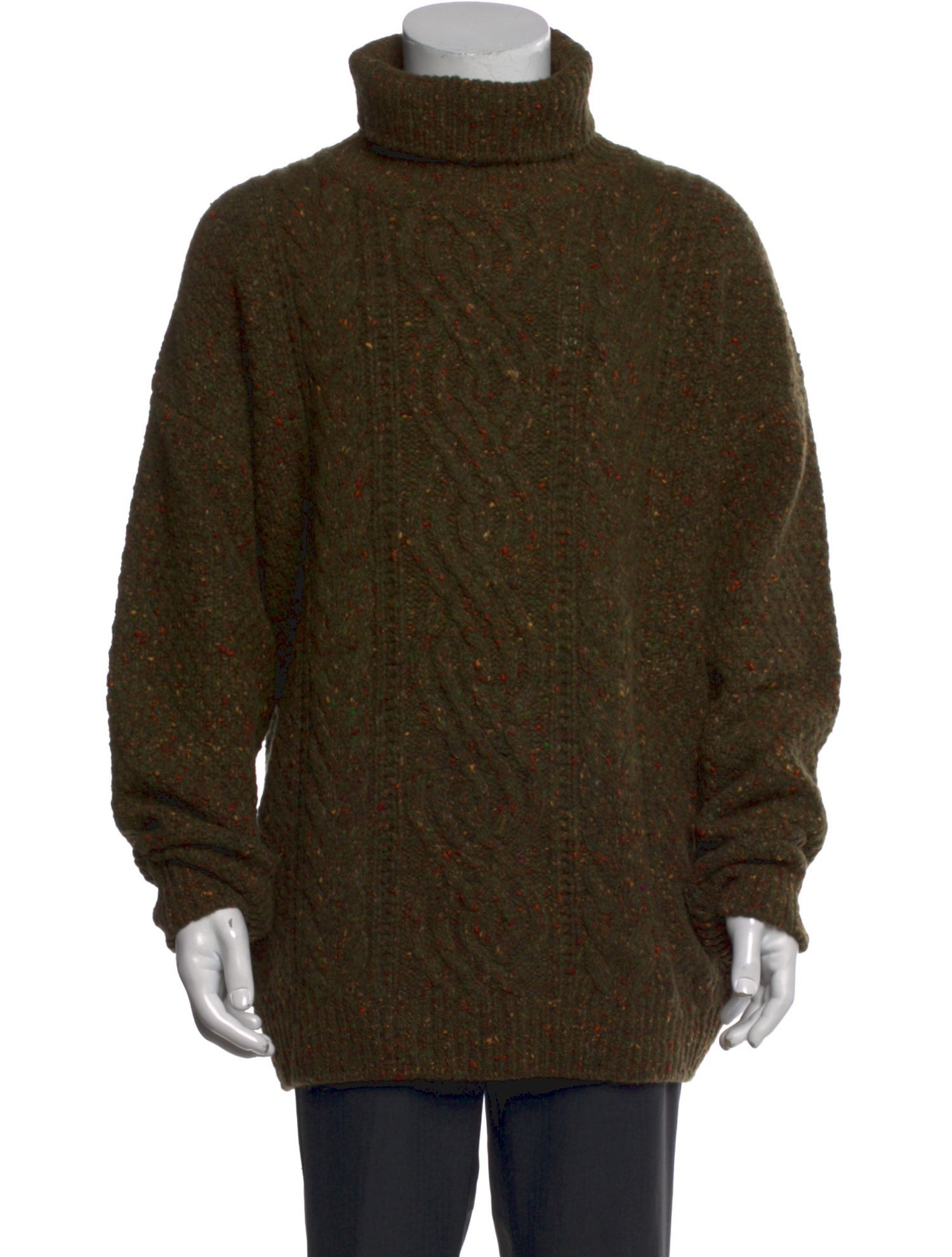 Loro Piana Virgin Wool Turtleneck Pullover