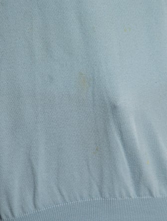 Loro Piana Mock Neck Long Sleeve Polo Sweater