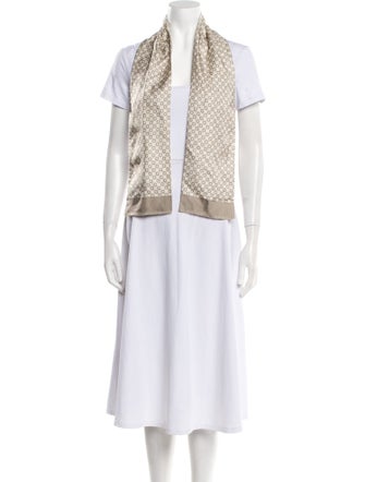 Loro Piana Silk Printed Scarf