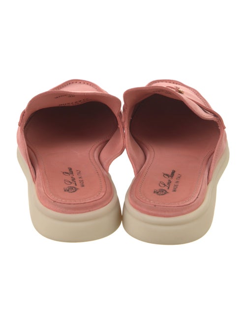 Loro Piana Babouche Charms Walk Suede Mules