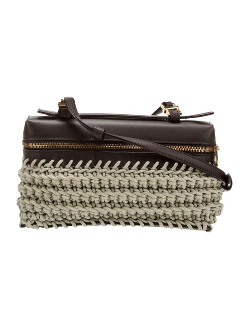 Loro Piana Leather Woven L19 Extra Pocket