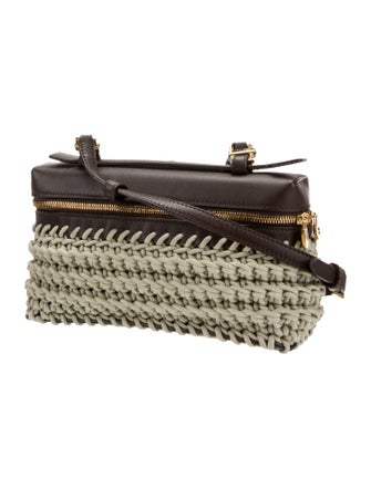 Loro Piana Leather Woven L19 Extra Pocket