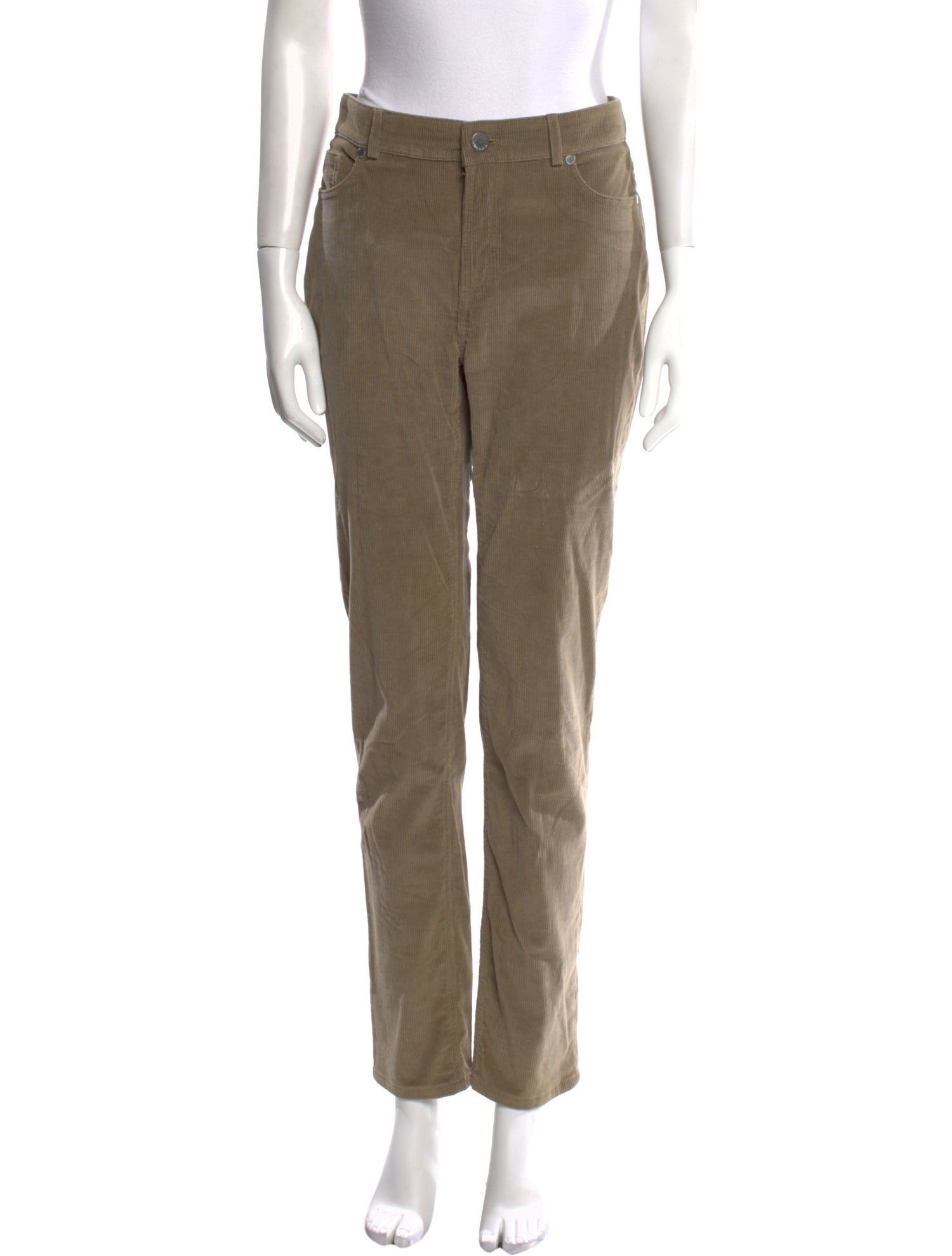 Loro Piana Corduroy Straight Leg Pants
