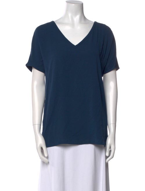 Loro Piana Silk V-Neck T-Shirt