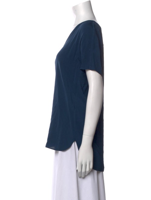 Loro Piana Silk V-Neck T-Shirt