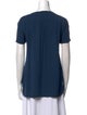 Loro Piana Silk V-Neck T-Shirt