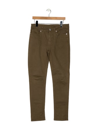 Loro Piana High-Rise Straight Leg Jeans