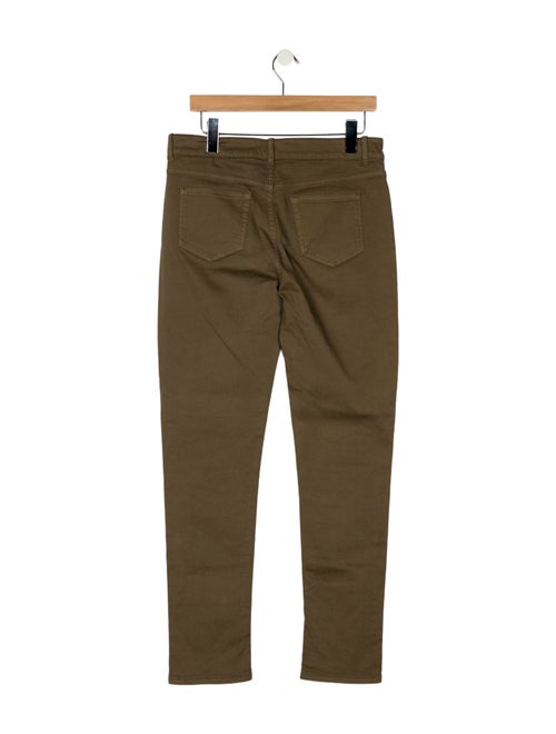 Loro Piana High-Rise Straight Leg Jeans