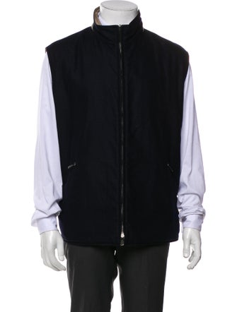 Loro Piana Storm System Reversible Cashmere Vest