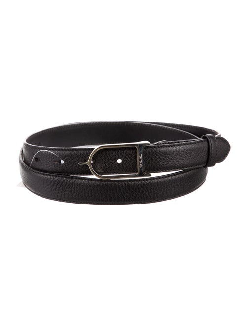 Loro Piana Skinny Leather Waist Belt