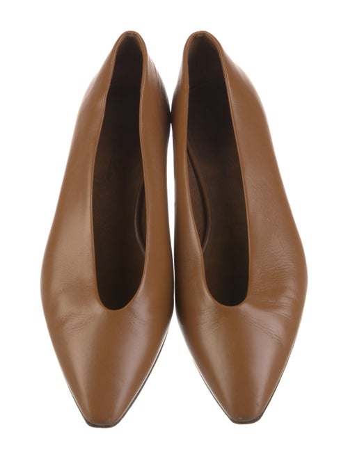 Loro Piana Rebecca Leather Ballet Flats