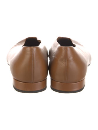 Loro Piana Rebecca Leather Ballet Flats