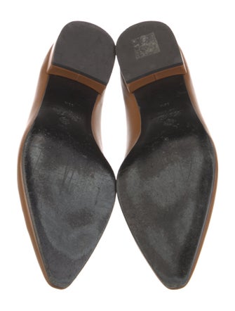 Loro Piana Rebecca Leather Ballet Flats