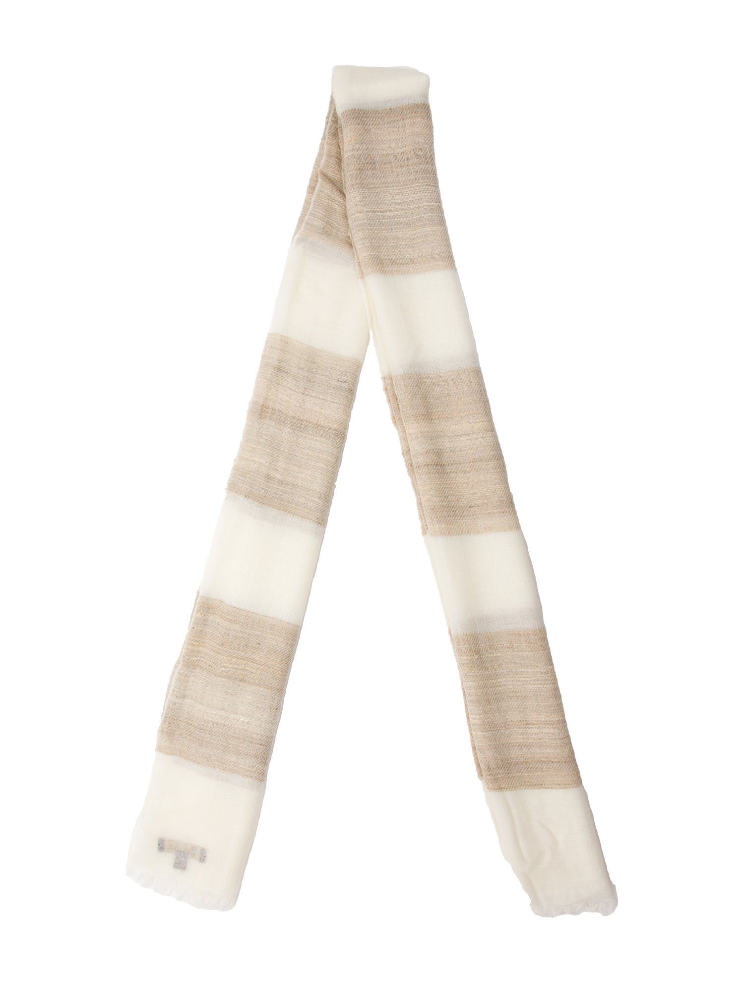 Loro Piana Cashmere Striped Scarf