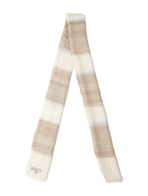Loro Piana Cashmere Striped Scarf