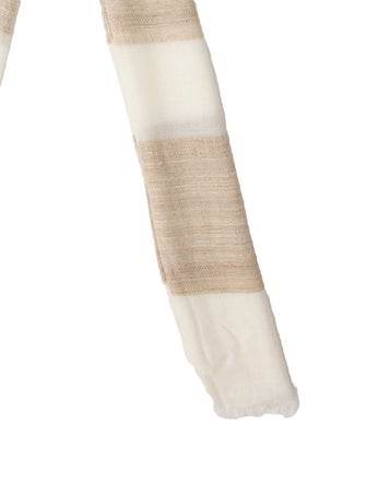 Loro Piana Cashmere Striped Scarf