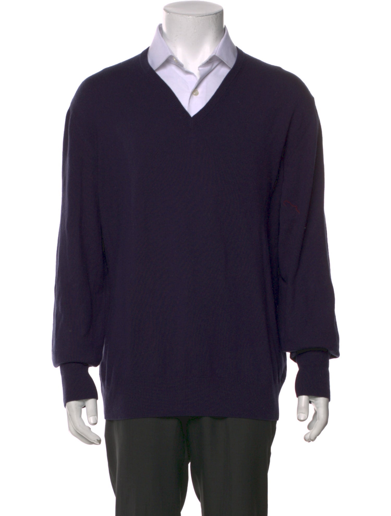 Loro Piana Vicuña V-Neck Pullover