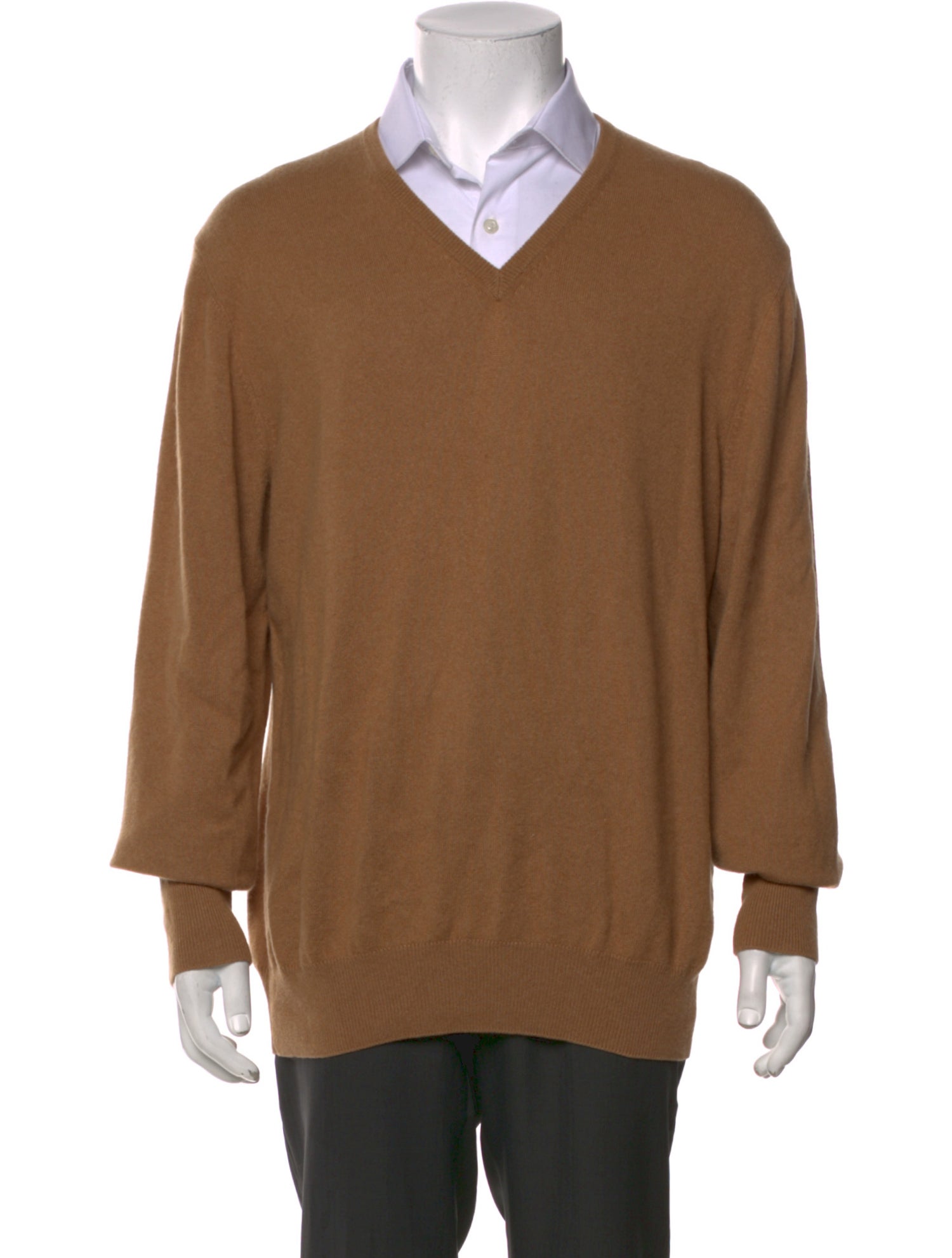 Loro Piana Vicuña V-Neck Pullover