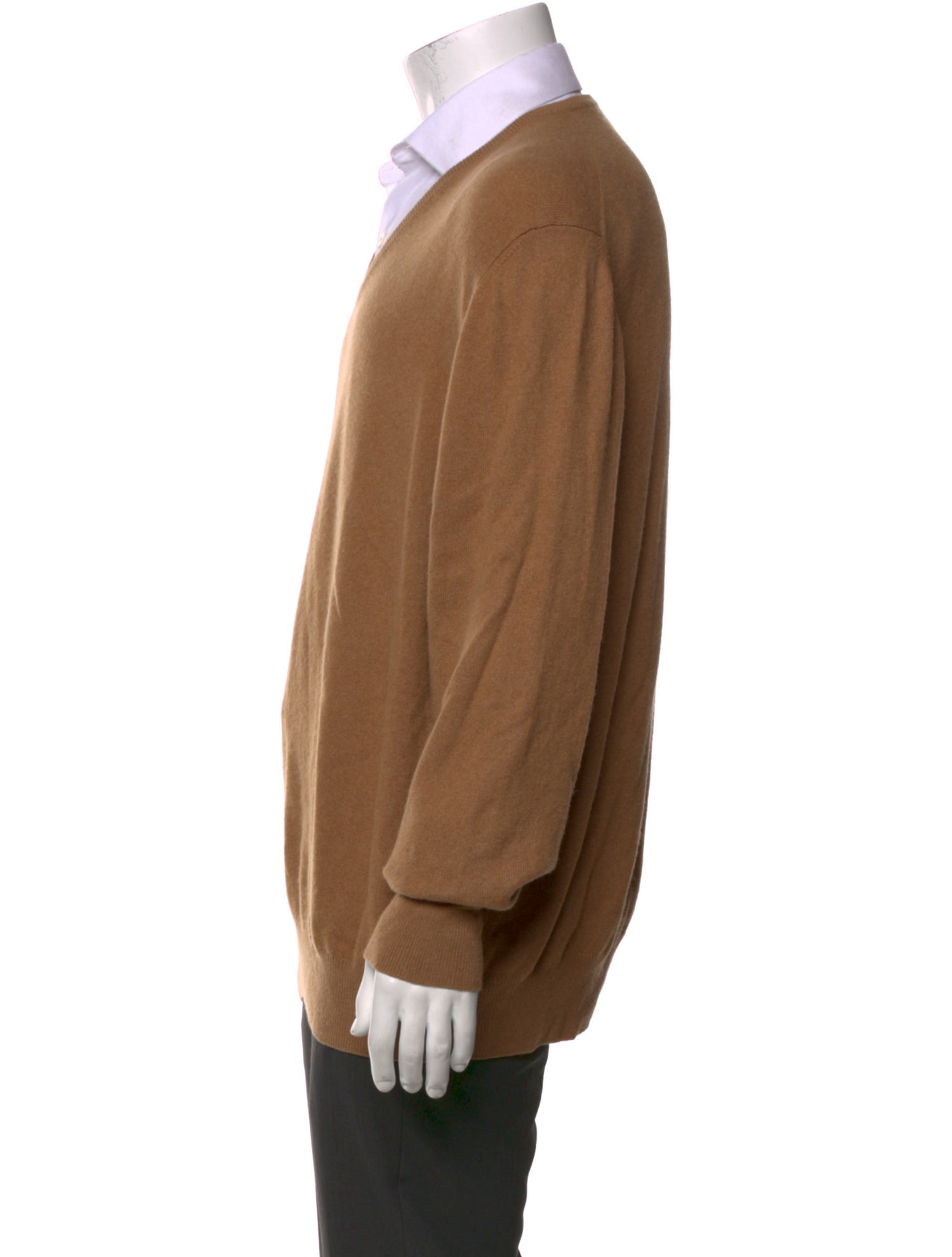 Loro Piana Vicuña V-Neck Pullover