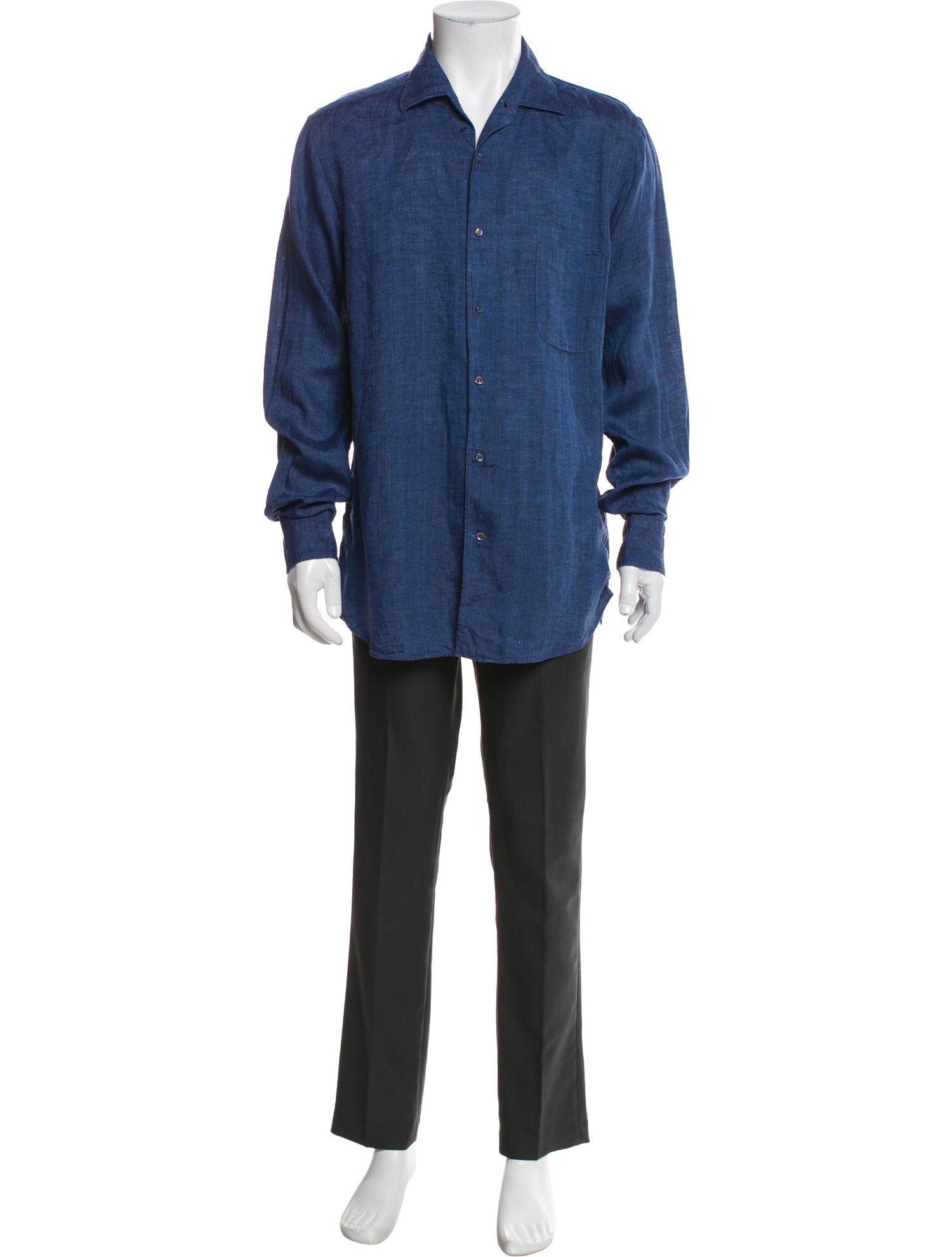 Loro Piana Linen Long Sleeve Shirt