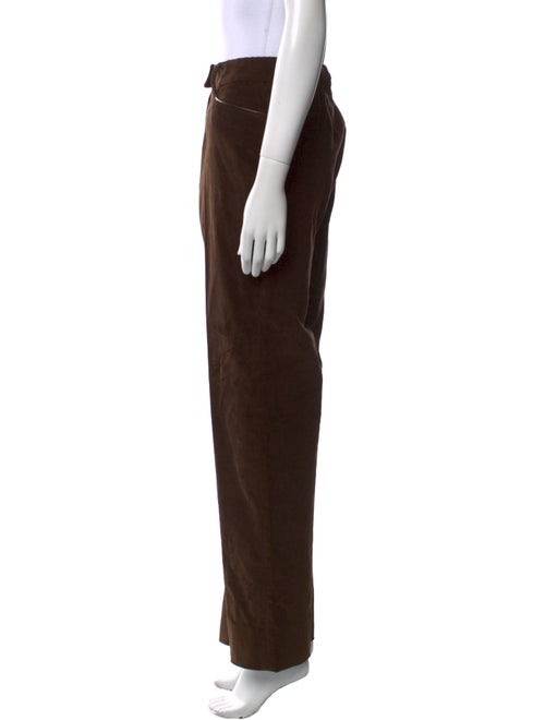 Loro Piana Corduroy Wide Leg Pants