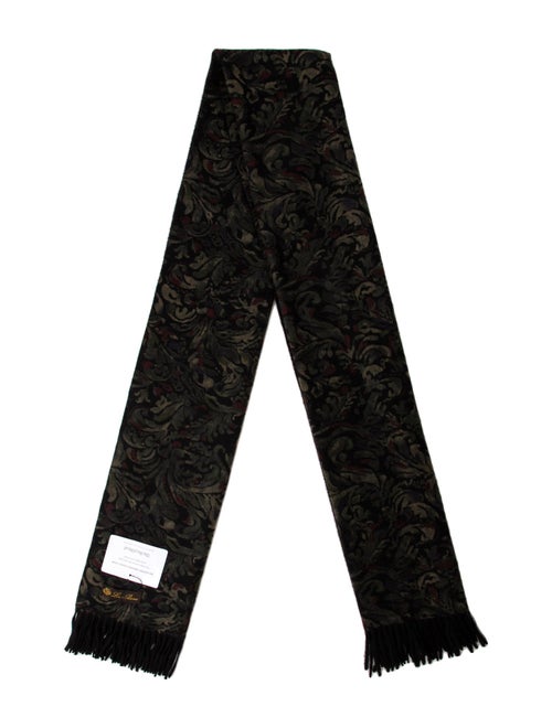 Loro Piana Wool Printed Scarf
