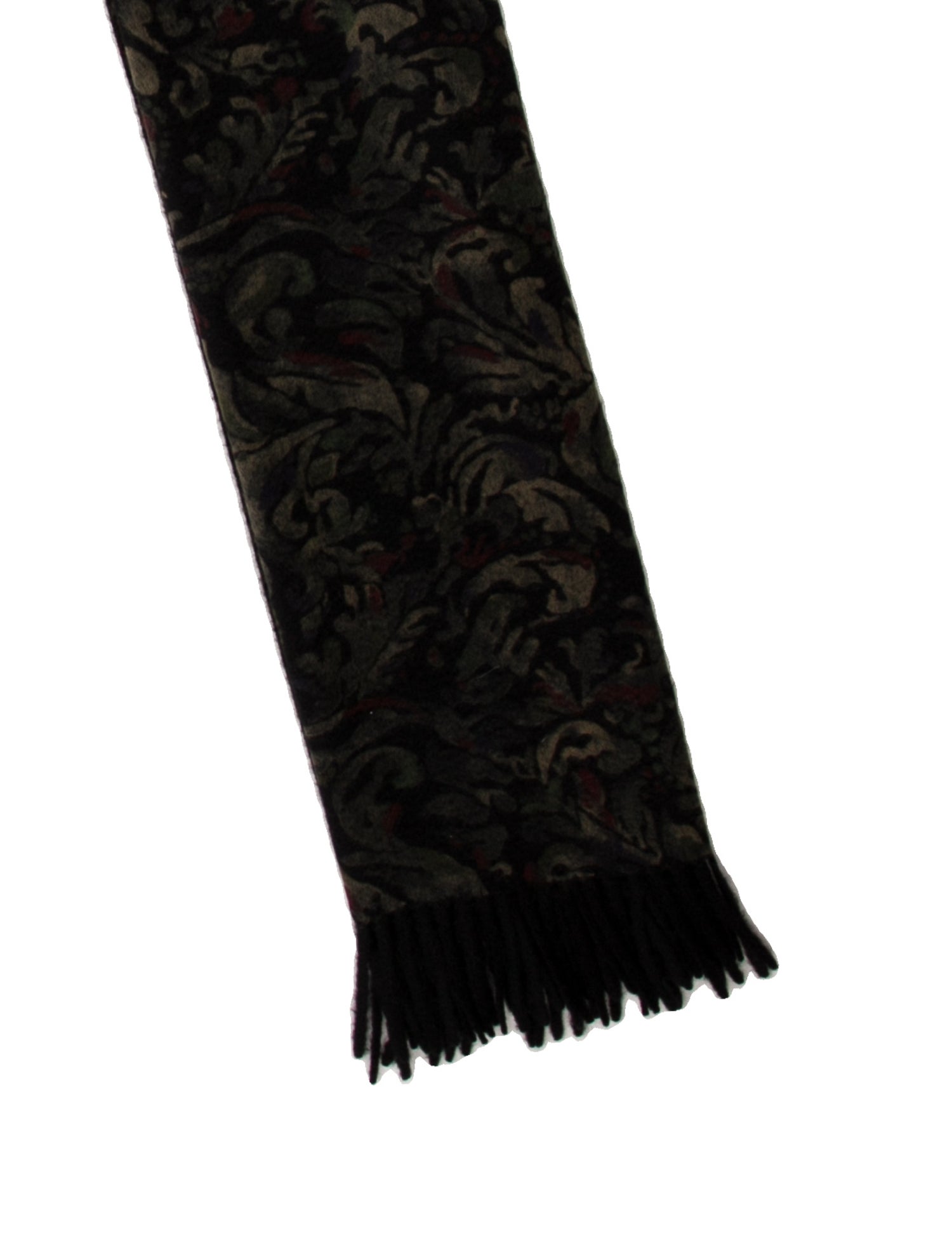 Loro Piana Wool Printed Scarf